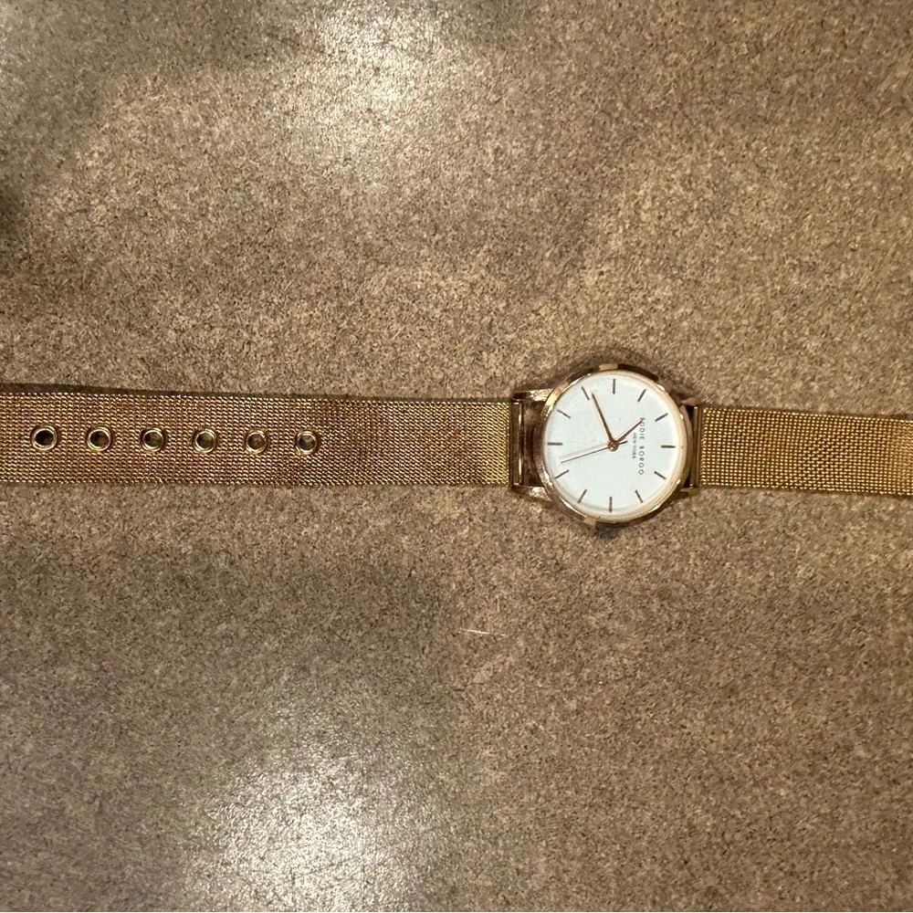 Rose Gold Mesh Watch Eddie borgo
